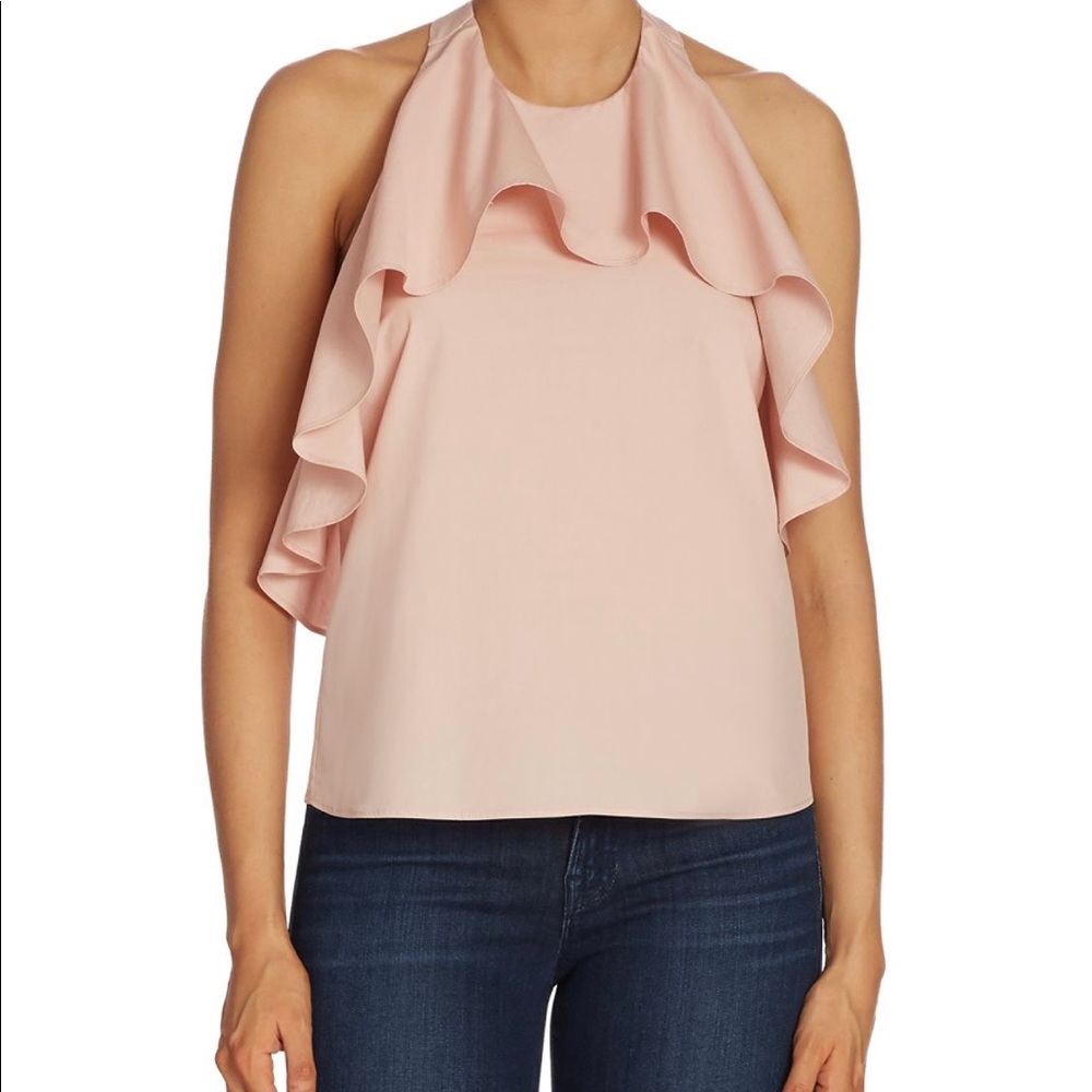 Alice + Olivia NWT ruffle halter